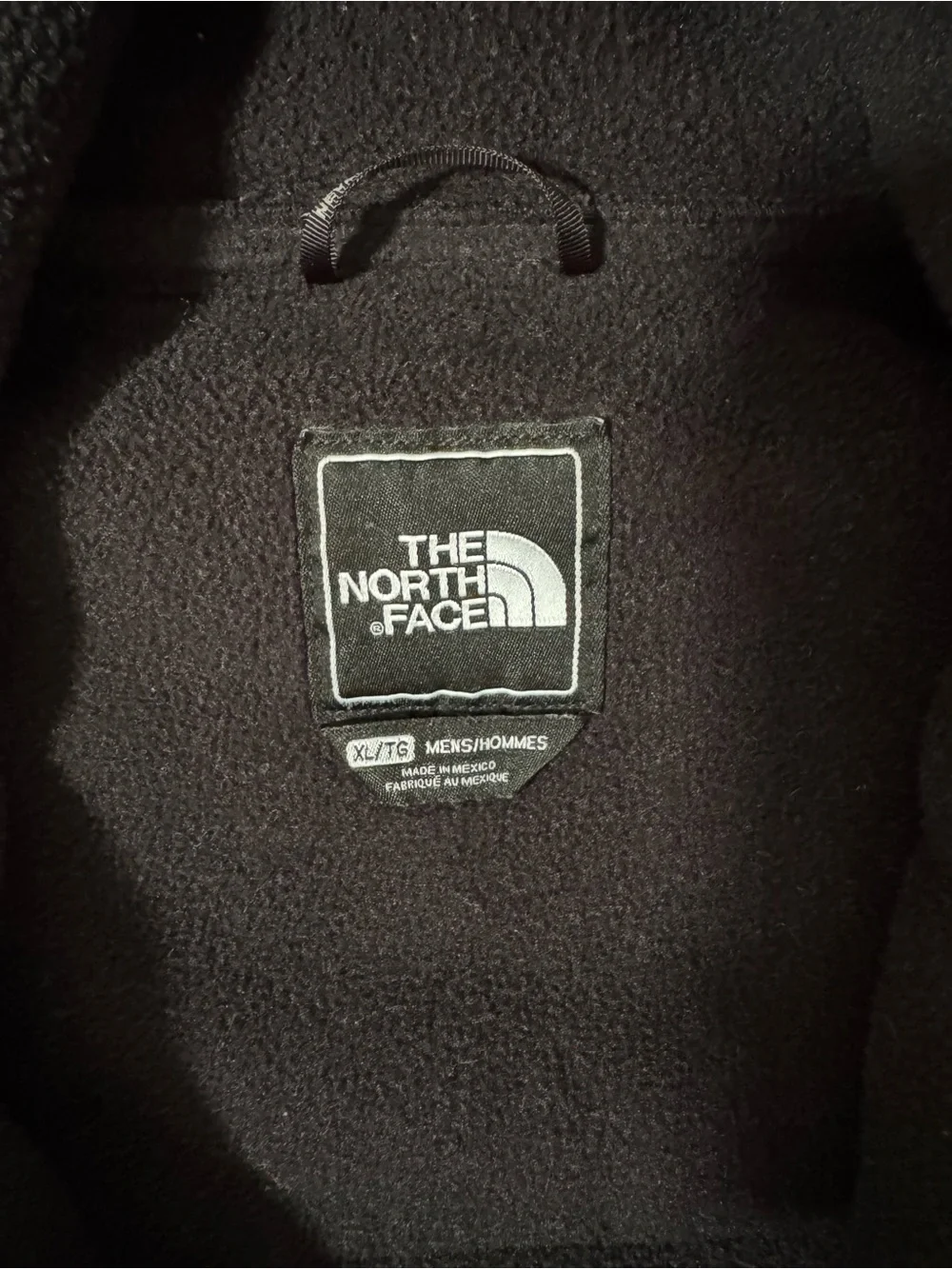The North Face Black Hooded Denali Fleece Jacket